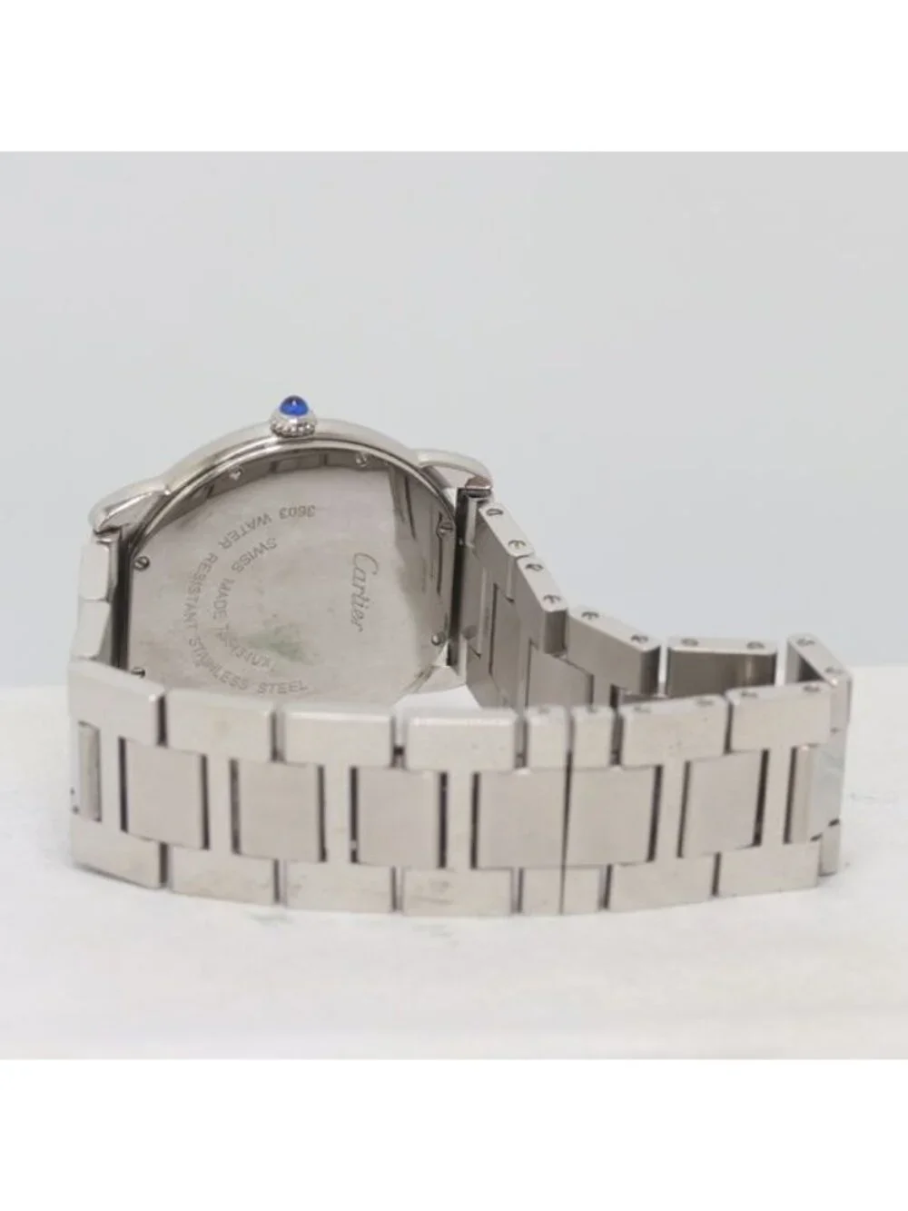 Cartier Ronde Solo Quartz Date White Dial Watch